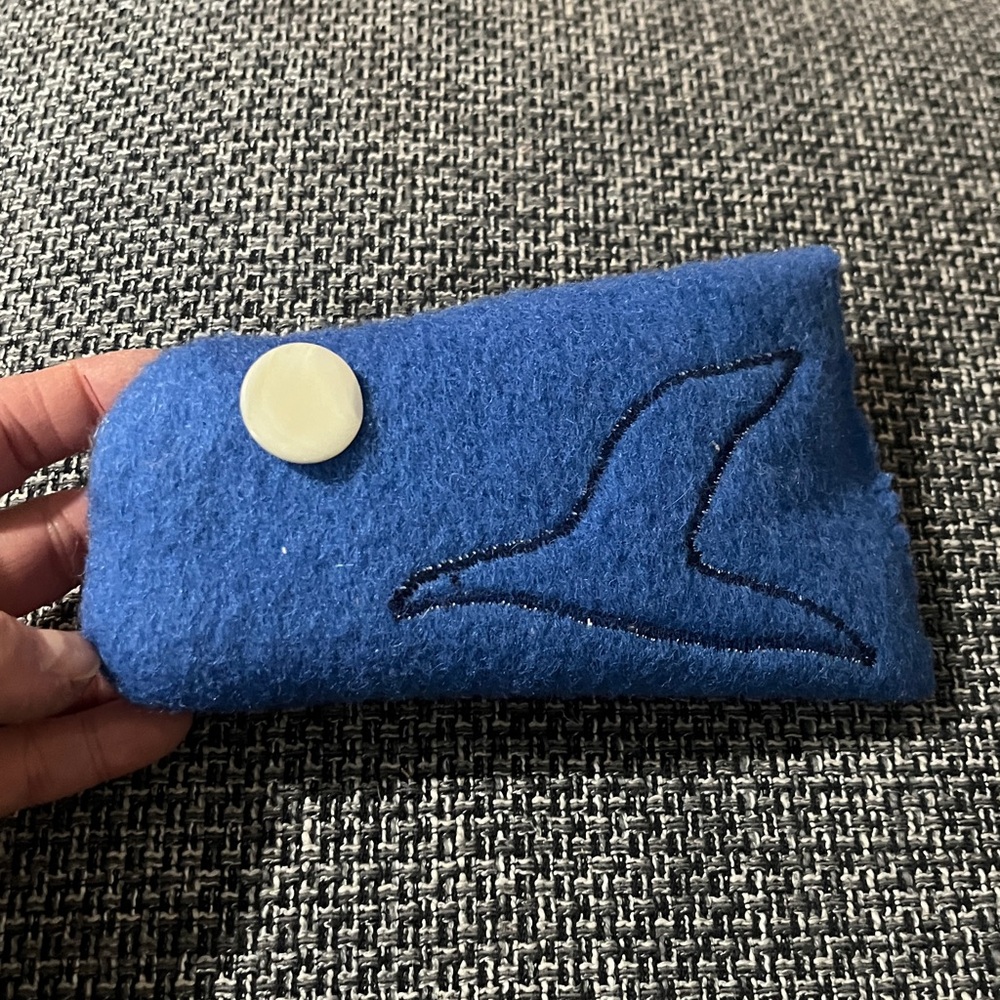 New Handmade Felted Bird & Moon Sachet of Lavender & Rice - Picture 2 of 2